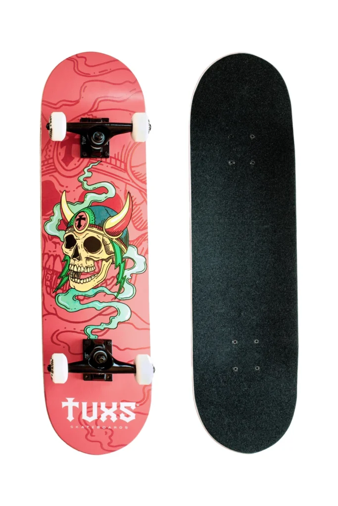 Skate Completo Tuxs - Iniciantes/Principiantes - Calavera