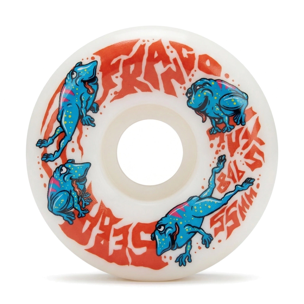 Ruedas Skate Tuxs Seba Franco Pro Model 55mm 84B Anchas
