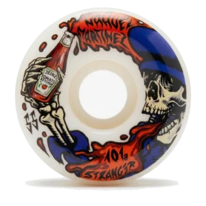 Ruedas Skate Tuxs Stranger Nahuel Martinez Pro Model 55mm 101a Anchas
