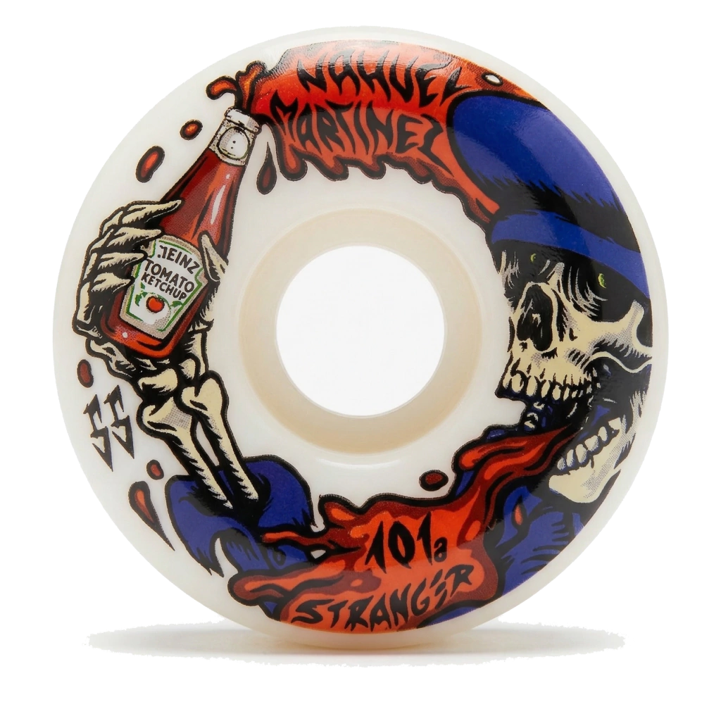 Ruedas Skate Tuxs Stranger Nahuel Martinez Pro Model 55mm 101a Anchas