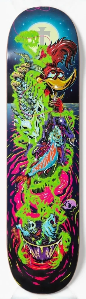 Tabla de Skate Tuxs Maple Canadiense Hard Rock Importado Lucas Rojas Pro Model