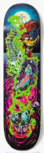 Tabla de Skate Tuxs Maple Canadiense Hard Rock Importado Lucas Rojas Pro Model