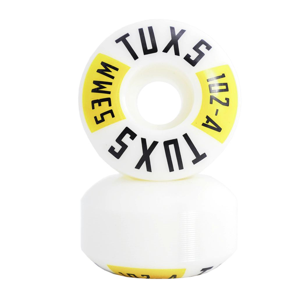 Ruedas de Skate Tuxs 53mm 102A ROUND SHAPE