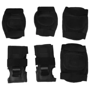 Protecciones Tuxs Pack Starter Niños - Set Coderas, rodilleras y muñequera tipo guante protector de manos