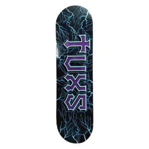 Deck Tabla Skate Maple Tuxs Thunder + Lija de goma de regalo – 8" 8.25" 8.5" 8.75"