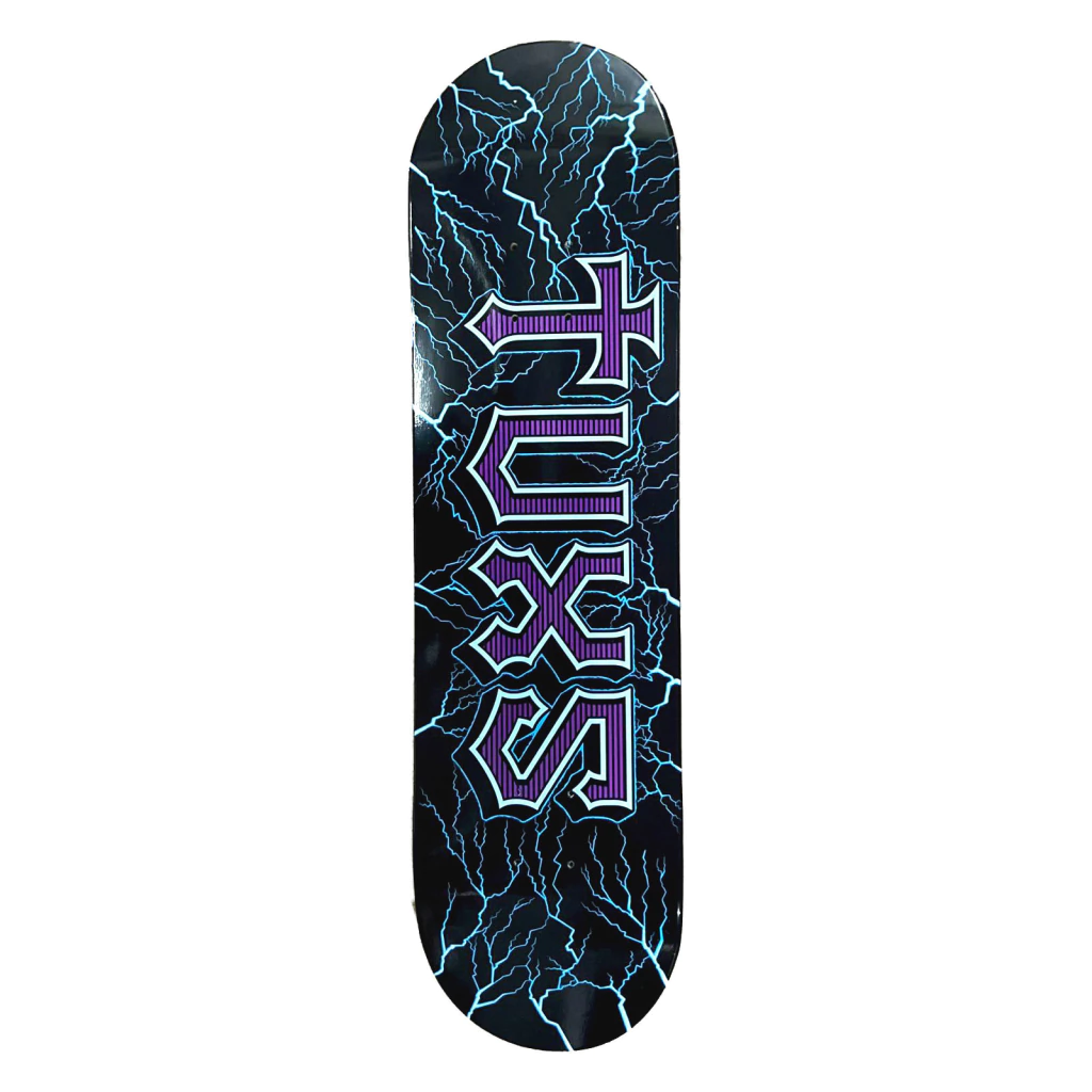 Deck Tabla Skate Maple Tuxs Thunder + Lija de goma de regalo – 8" 8.25" 8.5" 8.75"
