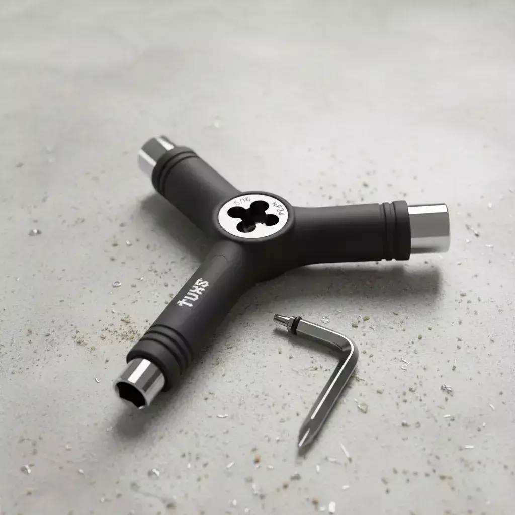 Llave Y Tuxs Multifunción con Terraja para Skate