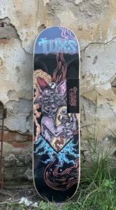 Deck Tabla de Skate Tuxs Guatambu Premium Animal Series Cerdito