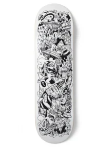 Tabla de Skate Tuxs Maple Canadiense Hard Rock Importado Honguitos