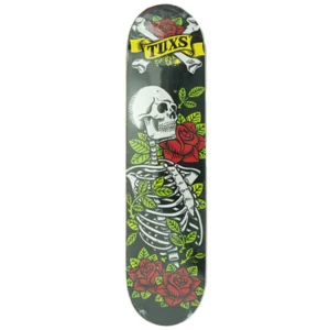 Deck Tabla de Skate Tuxs Guatambu Premium SKULL ROSES