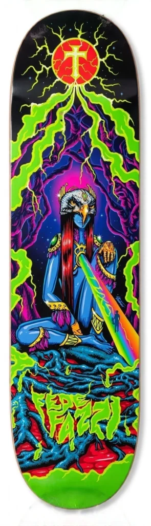 Tabla de Skate Tuxs Maple Canadiense Hard Rock Importado Fede Fazzi Pro Model