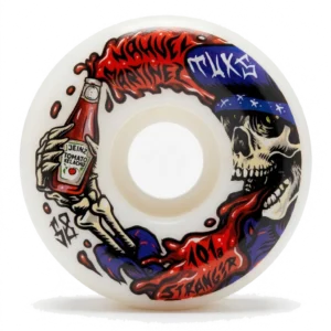 Ruedas Skate Tuxs Stranger Nahuel Martinez Pro Model 58mm 101a Anchas