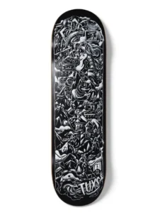 Tabla de Skate Tuxs Maple Canadiense Hard Rock Importado Castillos