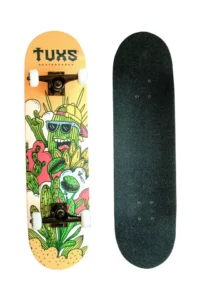 Skate Completo Tuxs - Iniciantes/Principiantes - Cactus